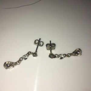 SILVER DANGLE EARRINGS